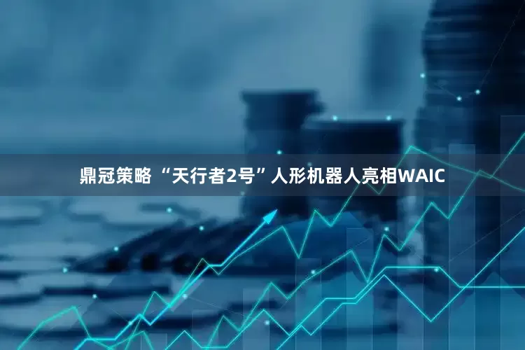 鼎冠策略 “天行者2号”人形机器人亮相WAIC