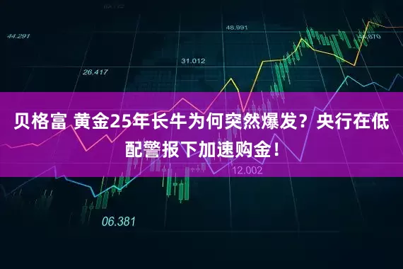 贝格富 黄金25年长牛为何突然爆发？央行在低配警报下加速购金！